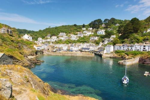 Polperro Cornwall England UK