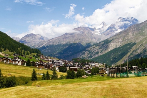 View of Saas Fee