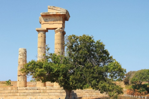 Apollon-Tempel auf dem Monte Smith