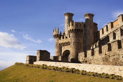 Templar Burg in Ponferrada.