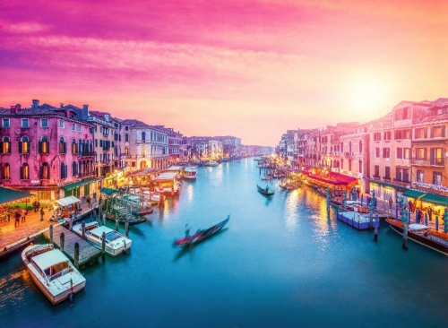 Venedig bei Sonnenuntergang