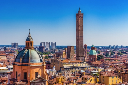 Panorama von Bologna