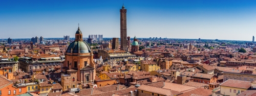 Panorama von Bologna