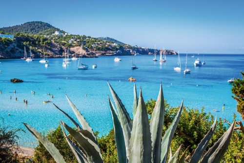 Strand Cala Tarida nahe San Jose auf Ibiza