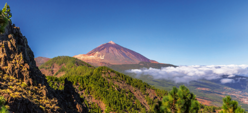 Panorama des Teide und Orotava-Tal