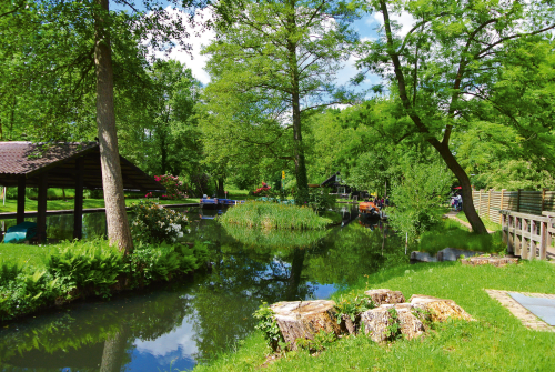 Kahnfahrt im Spreewald, Deutschland