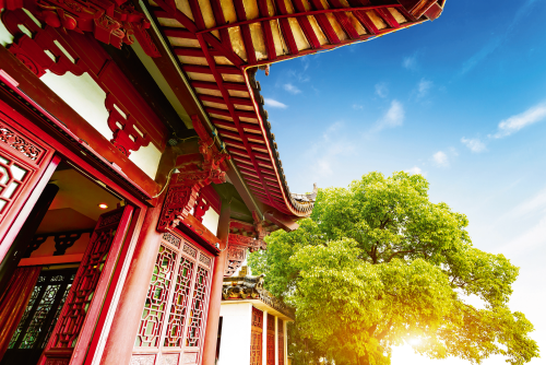 Chinesische alte Architektur