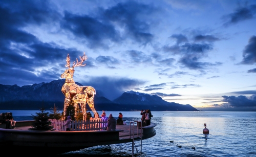 Weihnachtsmarkt in Montreuxµ2