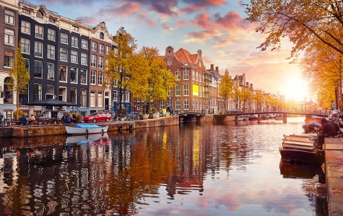 Amsterdam im Herbst