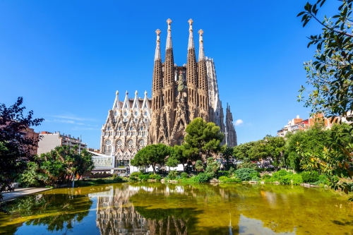 Kathedrale Sagrada Familia in Barcelona~1