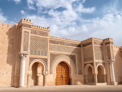 Bab Mansour in Meknès gilt als das monumentalste und schönste Stadttor Marokkos 