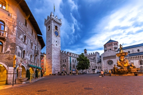 Palazzo Pretorio und Kathedrale San Vigilio in Trient