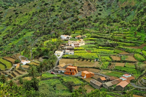 Das Valle Gran Rey auf der Insel La Gomera