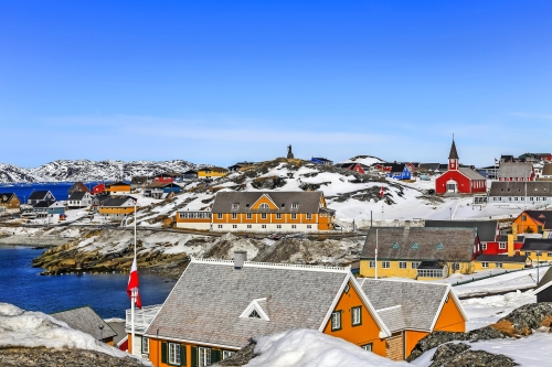 Das historische Zentrum von Nuuk