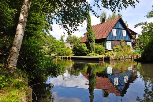 Kahnfahrt im Spreewald, Deutschland