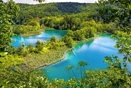 Nationalpark Plitvicer Seen in Dalmatien, Kroatien