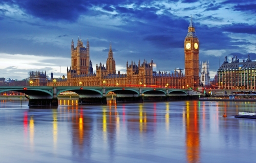 London - Big Ben und Houses of Parliament, UK