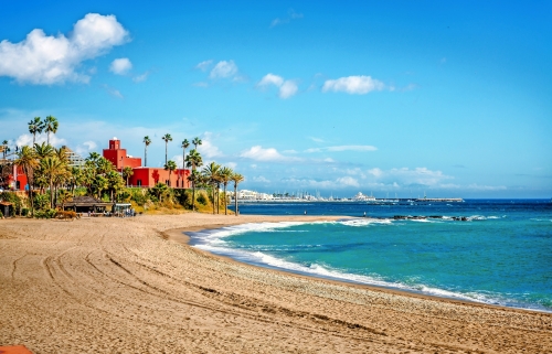 Benalmádena an der Costa del Sol in Andalusien, Spanien