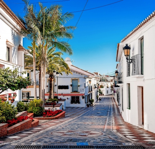 Benalmádena an der Costa del Sol in Andalusien, Spanien