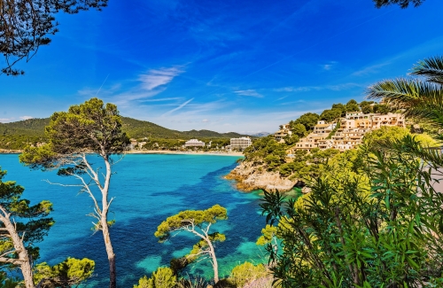 Küste von Canyamel auf Mallorca