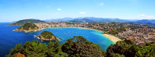 Die baskische Küste St. Sebastian