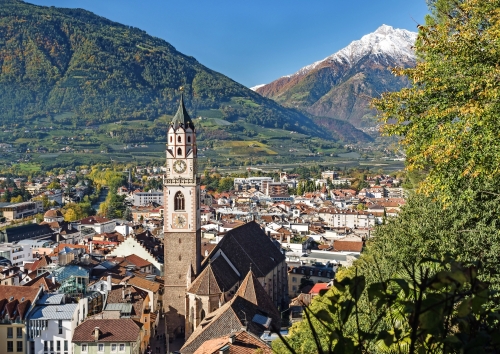 Meran im Etschtal