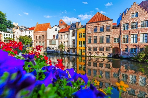 Altstadt von Gent, Belgien