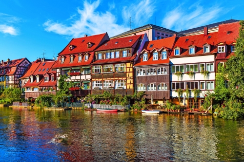 Altstadt in Bamberg, Deutschland