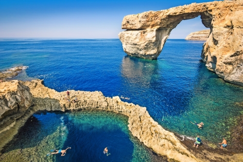 © Mirko - Fotolia Die weltberühmte Azure Window in Gozo Insel Malta