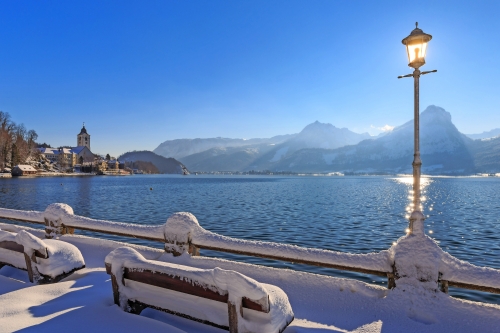 Wolfgangsee im Winterµ3
