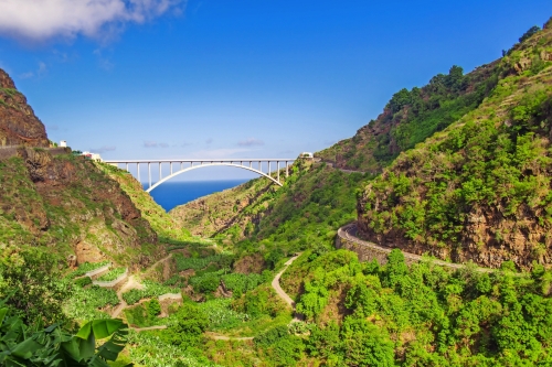 Puente de Los Tilos auf La Palma