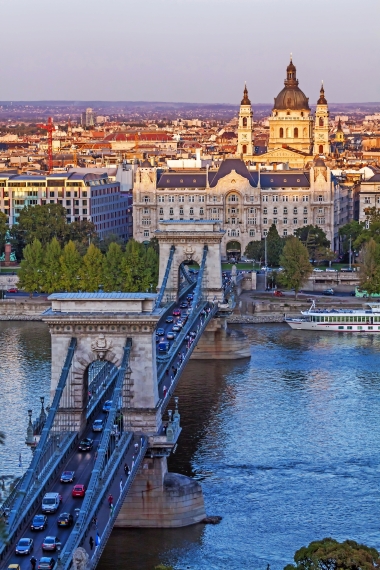 Kettenbrücke in Budapest