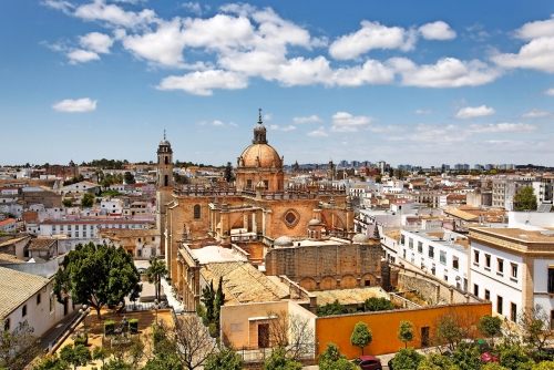 Jerez de la Frontera in Andalusien, Spanien, 