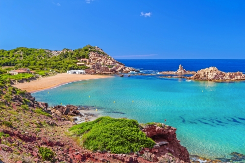 Cala Pregonda auf Menorca