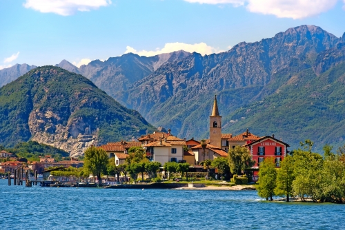 Isola dei Pescatori im Lago Maggiore