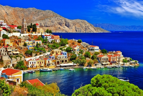 wunderbares Griechenland. Insel Symi, Dodekanes