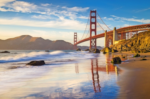 Golden Gate Bridge in San Francisco