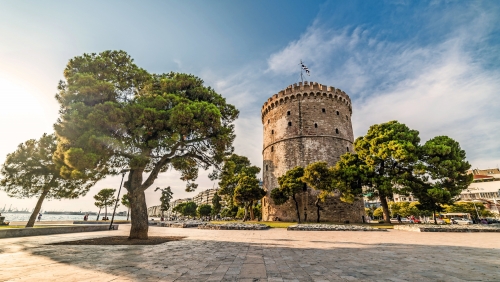 Weißer Turm von Thessaloniki, Griechenland