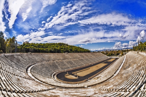 Panathenaisches Olympiastadion in Athen, Griechenland
