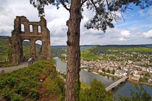 Traben-Trarbach mit Ruine Grevenburg