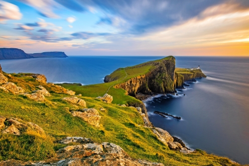 Neist Point Lighthouse auf der Isle of Skye