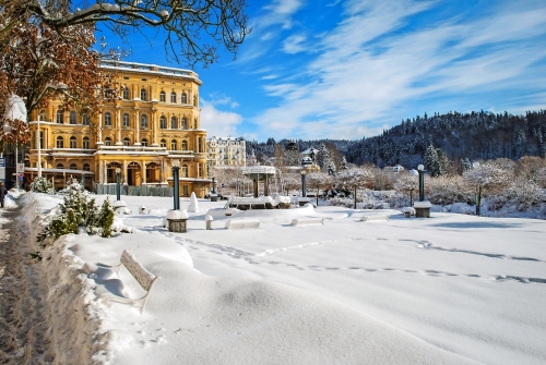 Marienbad im Winter