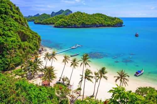 Nationaler Marinepark Angthong auf Koh Samui, Thailand