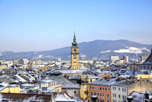 winterliches Linz