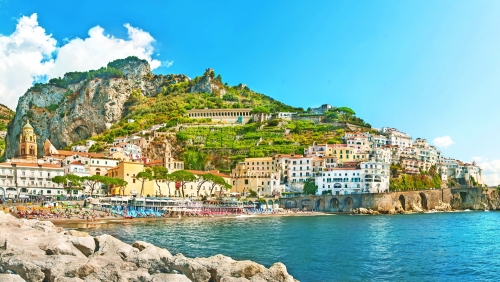 Amalfi an der Amalfiküste, Italien