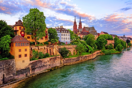 Basel in der Schweiz