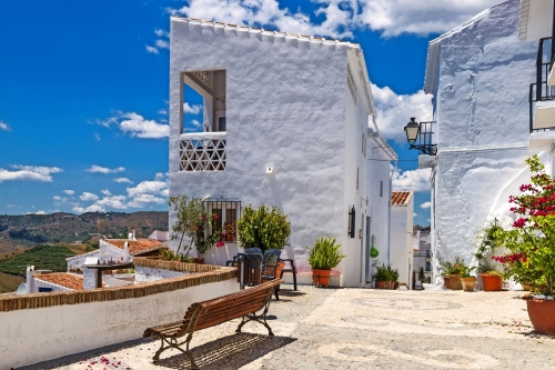 Frigiliana in Andalusien, Spanien