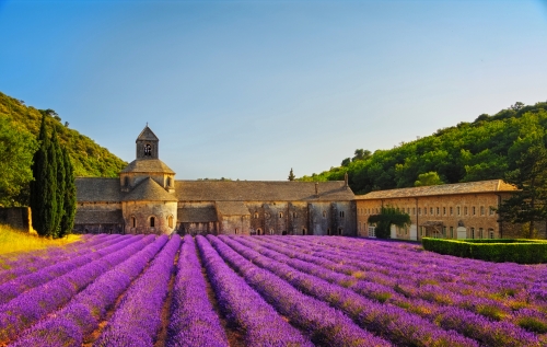 Notre-Dame de Sénanque in Gordes, Frankreich